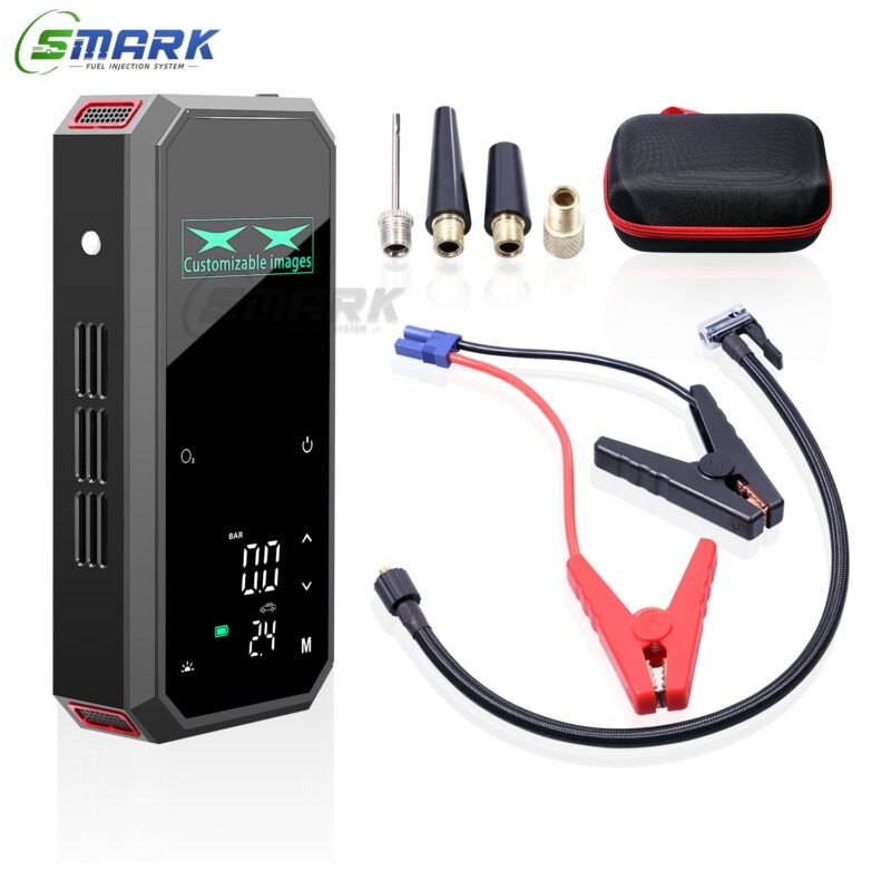 Multifunctional air pump-CAR JUMP STARTER Safely jump start a dead battery in seconds
