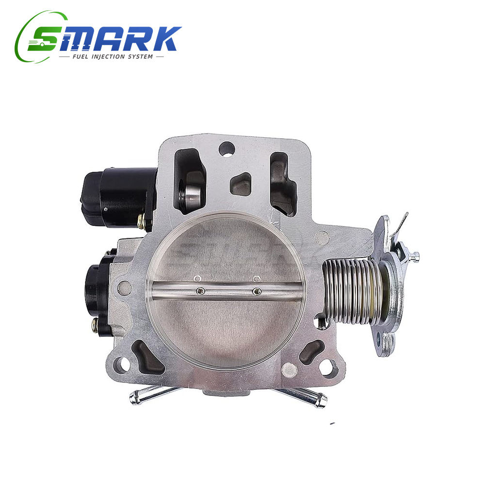 Smark Throttle Body for Chevrolet Express 1500/2500/3500 & GMC Savana 1500/2500/3500 2003-2006 V8 4.8L/5.3L OE 12575531 12580793 Bore Size 75mm