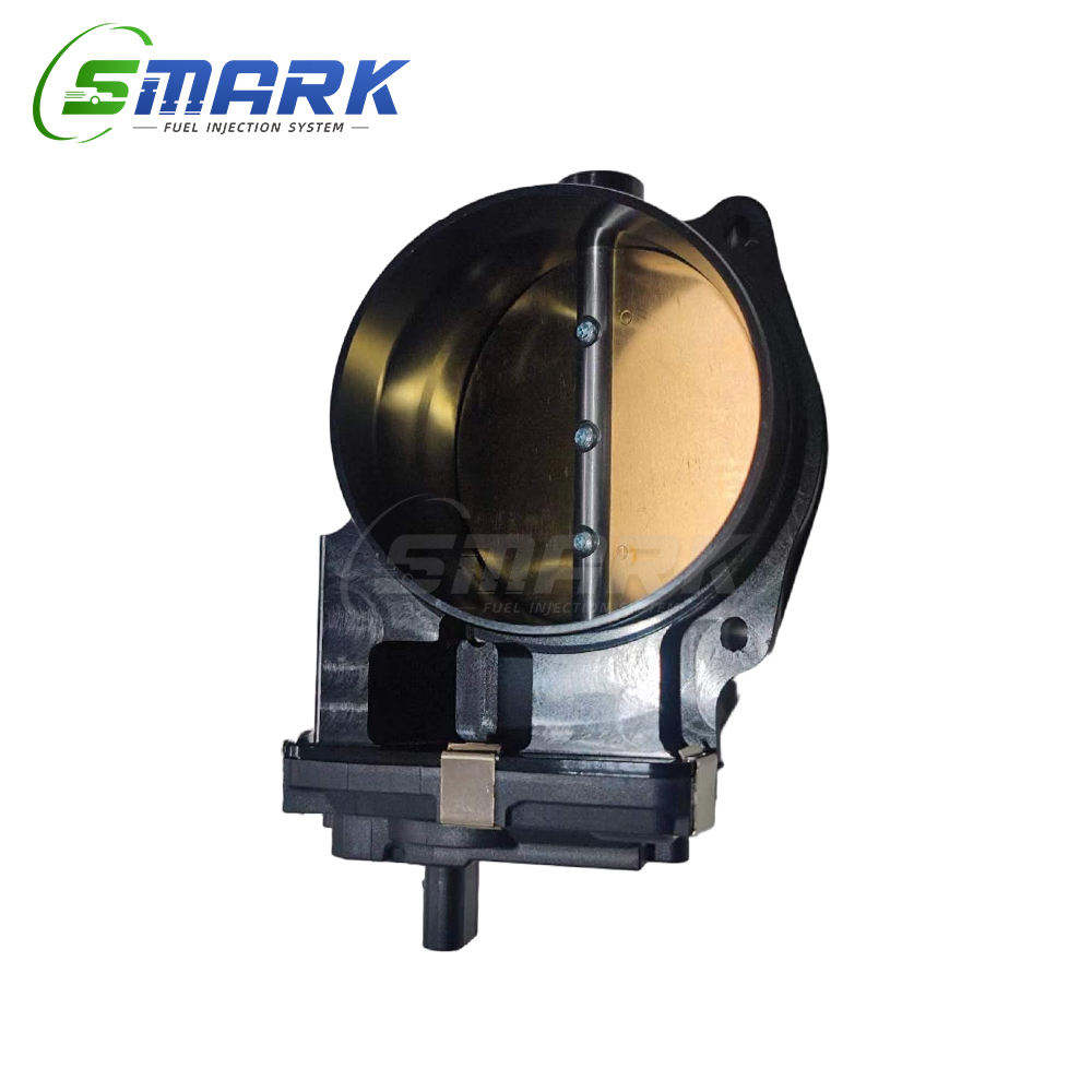 Smark Throttle Body for Silverado Sierra Tahoe Yukon Escalade Corvette CT5 4.8-6.6L OE HB 10302 12678223 12733469 black bore size 103mm