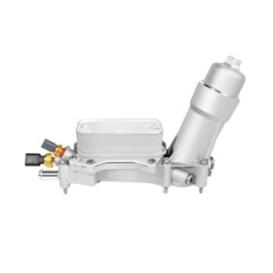 SMARK Engine Oil Cooler OEM 68310865AB+GASKET-FULL-ALU Compatible For Challenger 3.6L 3604cc 220cid V6 Flex Dohc 2011-2016